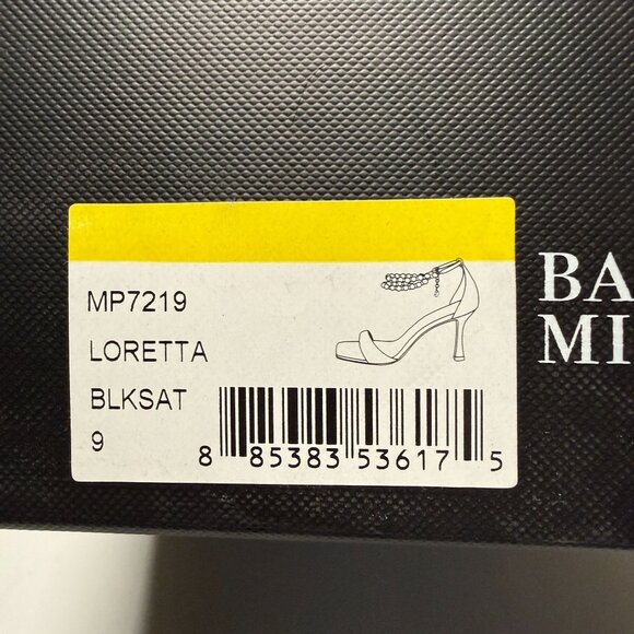 Badgley Mischka Women's Loretta Sandals Black Size 9 NEW - Picture 10 of 10